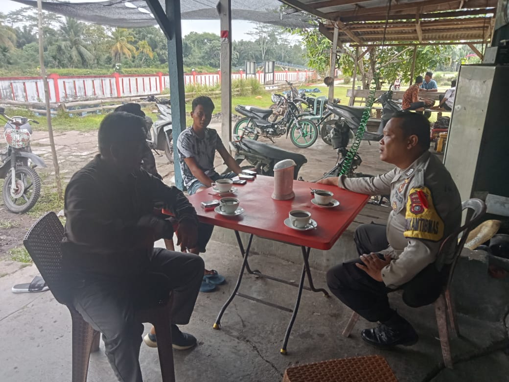 Kisah Bripka R P Gultom, Sosialisasi Pemilu Damai dengan Beragam Cara