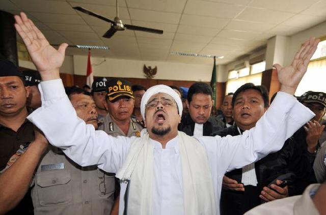 Polisi tangkap Habib Rizieq usai gelar perkara