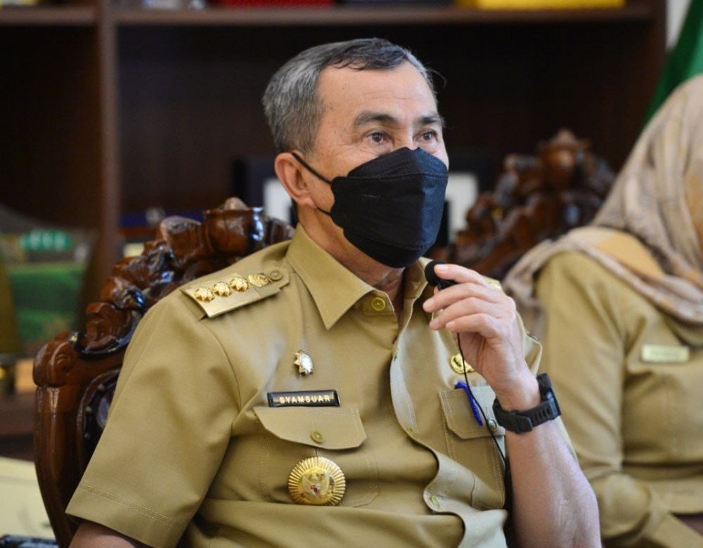 Gubernur Riau Minta Daerah Siapkan Lokasi Vaksinasi Anak