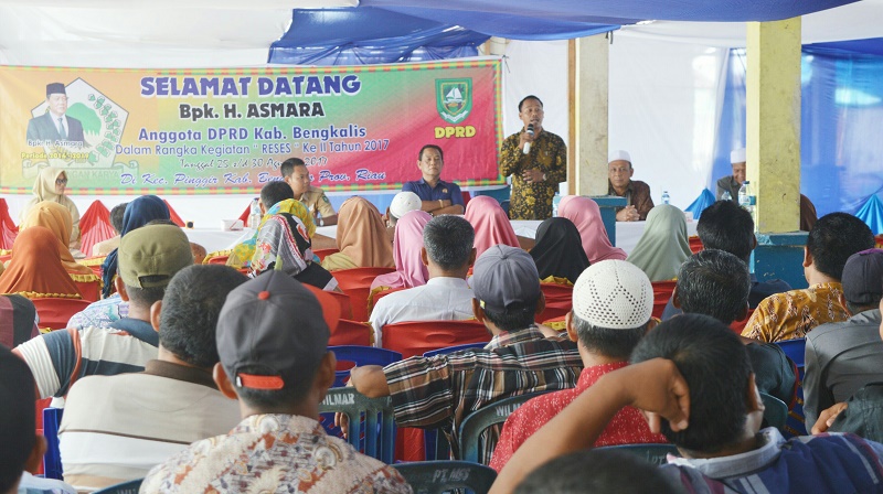 Gelar Reses di Desa Sungai Meranti, H Asmara Serap Aspirasi dan Usulan Masyarakat Desa