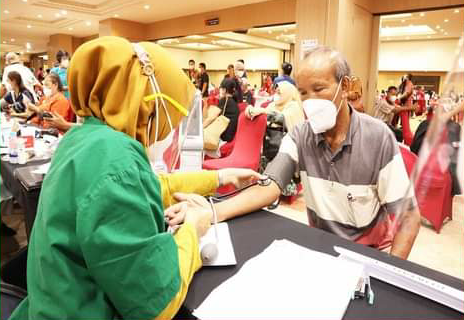 547.440 Warga Pekanbaru Telah Disuntik Vaksin