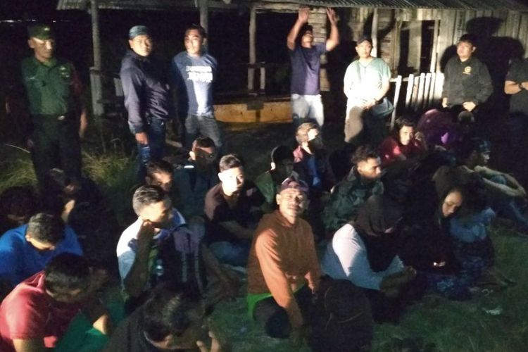 Dijanjikan Gaji 1000 Ringgit Perbulan, 27 TKI Ilegal Berhasil Diselamatkan Kodim Bintan