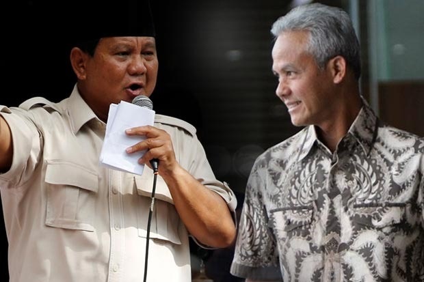 Duh! Disalip Ganjar, Prabowo Nyungsep