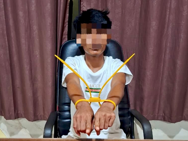 Bawa 16 Paket Sabu, Pria di Kuansing Dibekuk Polisi saat di Kebun Sawit