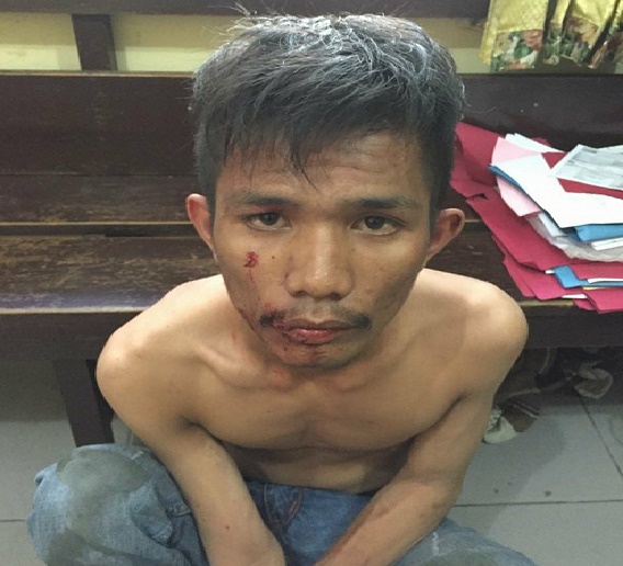 Pelaku Jambret di Pekanbaru ini Babak Belur Jadi Bulan Bulanan Warga