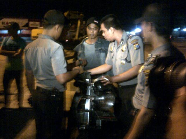 Razia Geng Motor di Pekanbaru di Warnai Adu Jotos