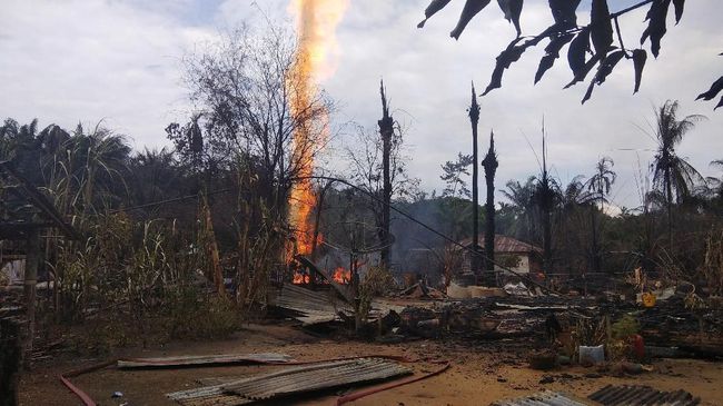 Korban Tewas Ledakan Sumur Minyak Aceh Menjadi 19 Orang
