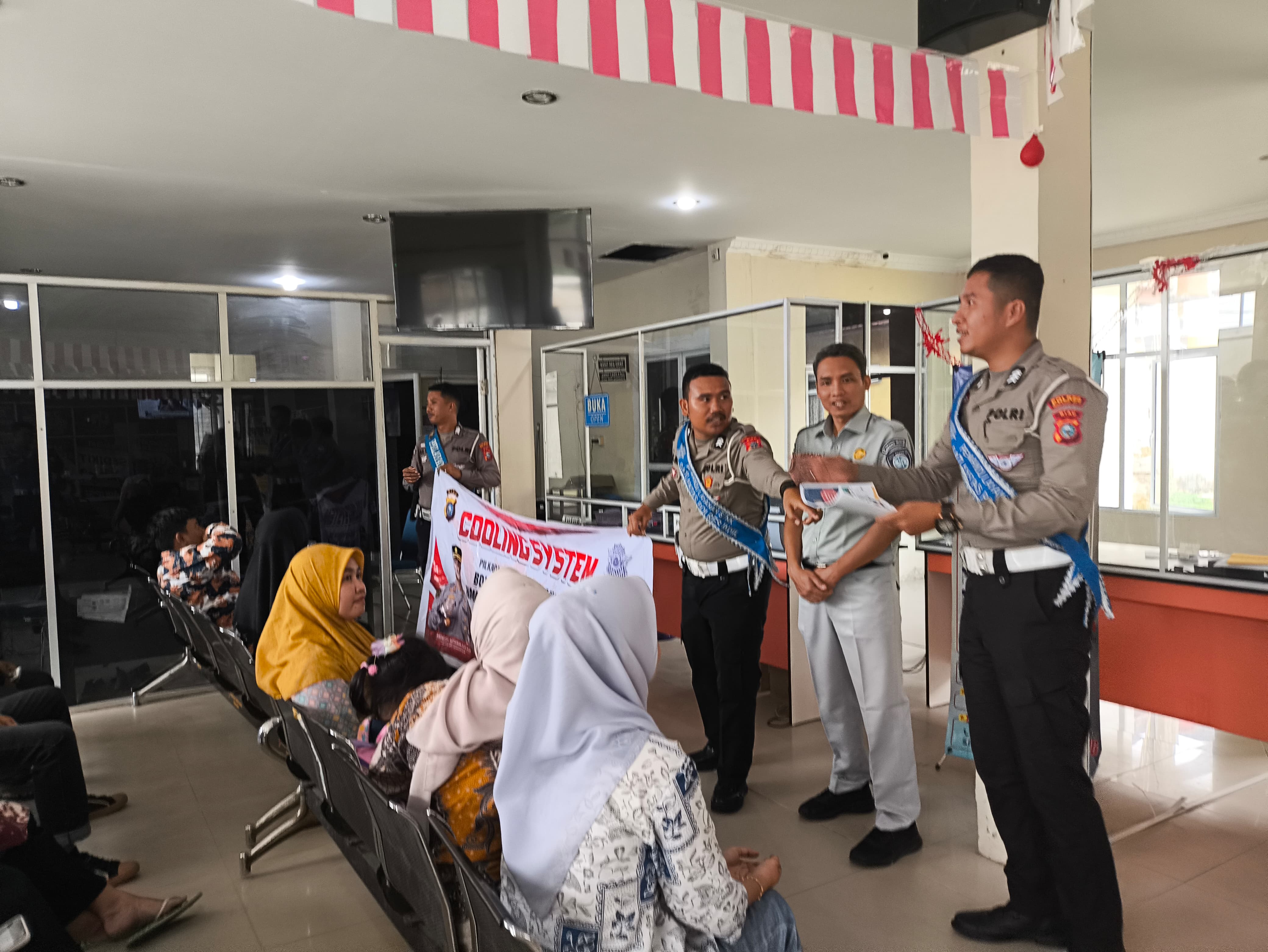 Begini Cara Kasat Lantas Inhil Kawal Pilkada Damai