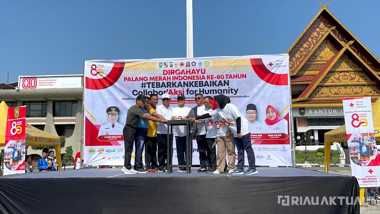 HUT ke-80 PMI di Riau, Tebarkan Kebaikan Perkuat Kolaborasi untuk Kemanusiaan