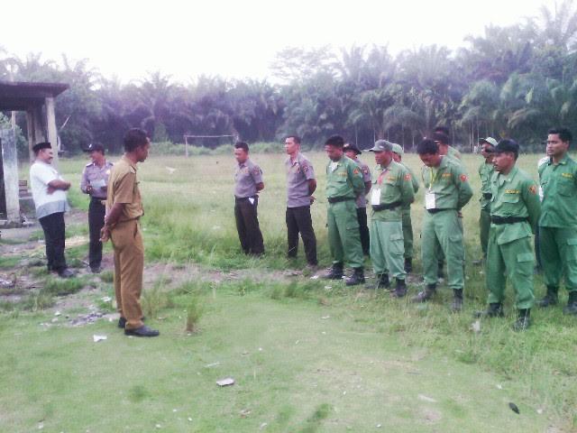 Pilkades Serentak di Pinggir Bengkalis Berlangsung Lacar