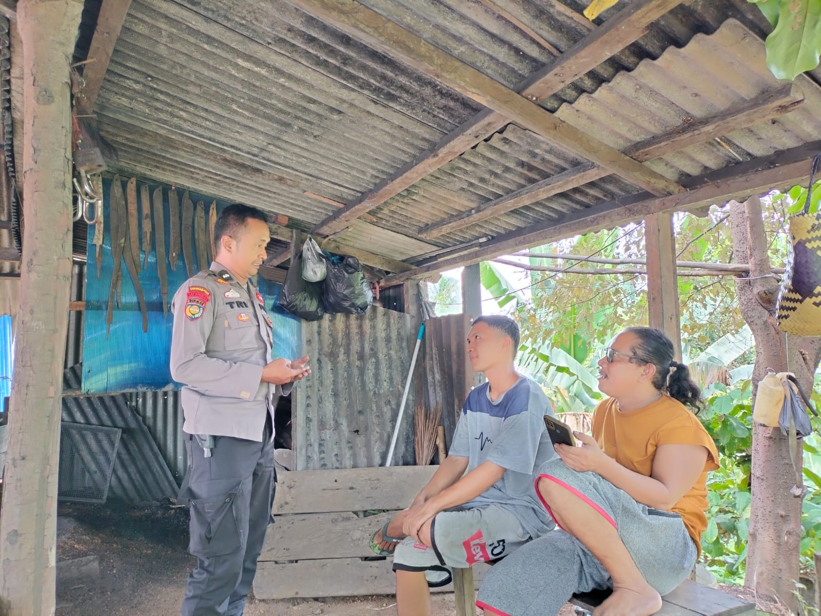 Menjaga Harmoni, Polsek Ukui Bersinergi Demi Pilkada Damai