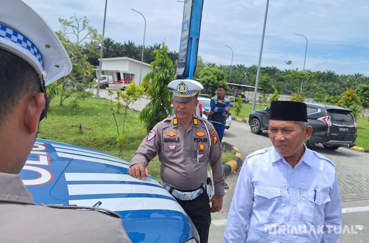 Delapan Pengendara Ditilang di Tol Pekanbaru-Dumai karena Ngebut
