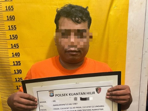 Baru Setahun Bebas, Warga Kuansing Kembali Ditangkap karena Narkoba