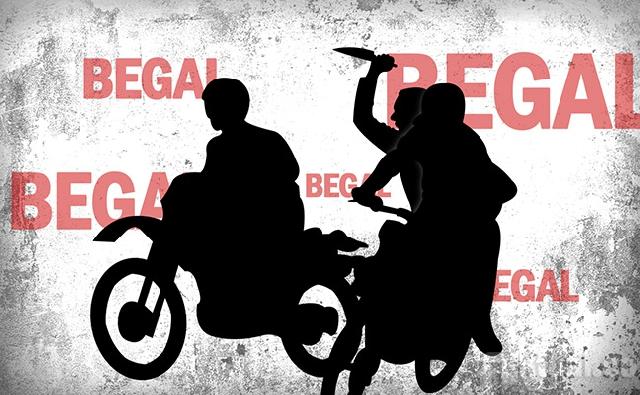 Weleh,, Pencuri motor manfaatkan istri sebagai umpan