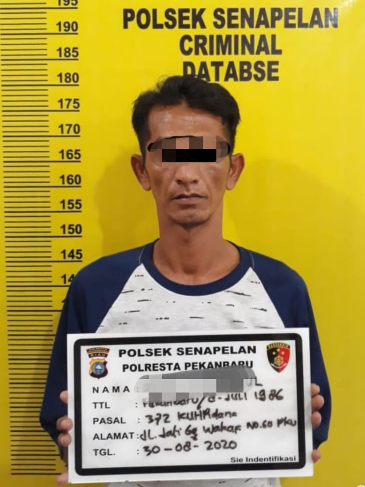 Bilang Jemput Istri, Pria di Pekanbaru Larikan Sepeda Motor Pedagang Ikan