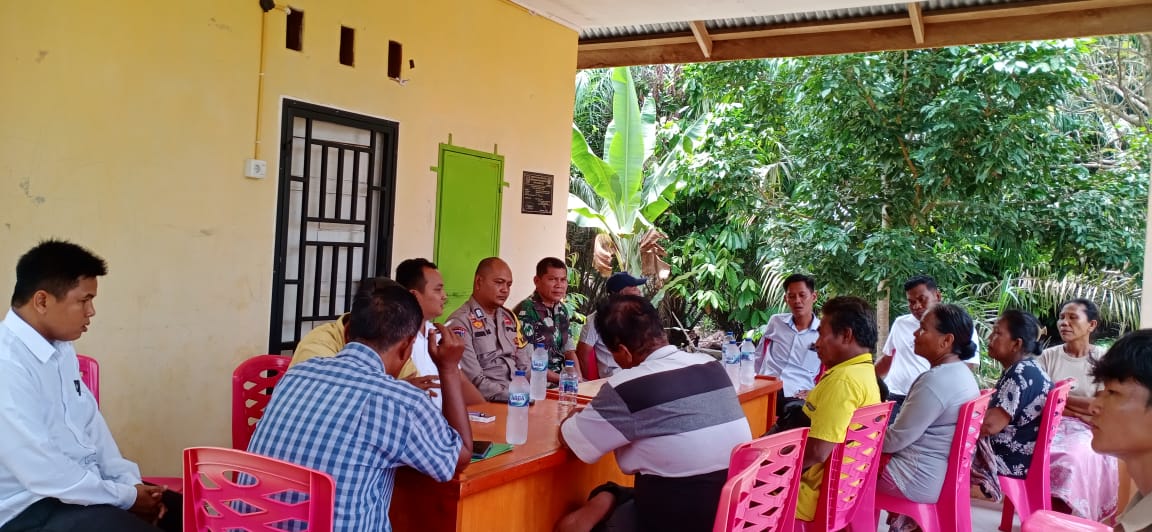 Polsek Batang Cenaku ke Kades: Jangan karena Intimidasi Menjadi Tidak Netral di Pilkada