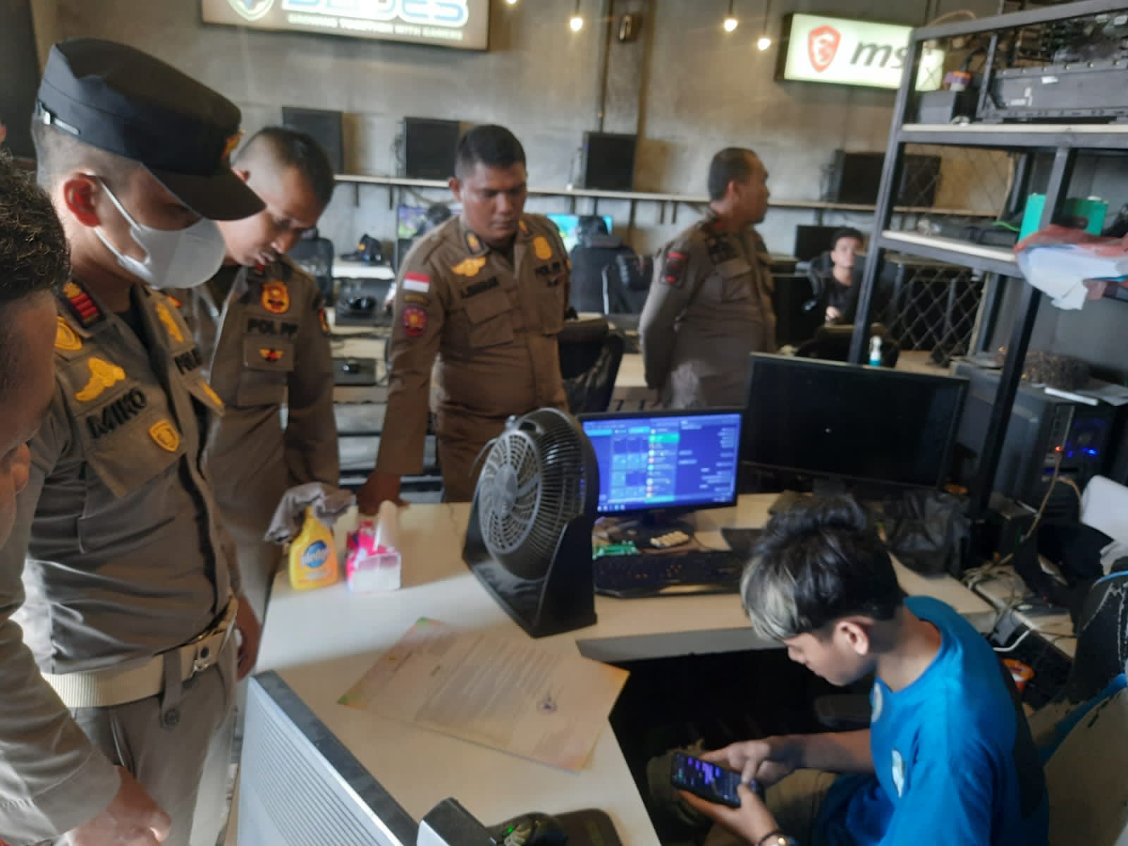 Diminta Tutup Saat Ramadan, Satpol PP Pekanbaru Layangkan Surat ke Warnet dan Tempat Game Online