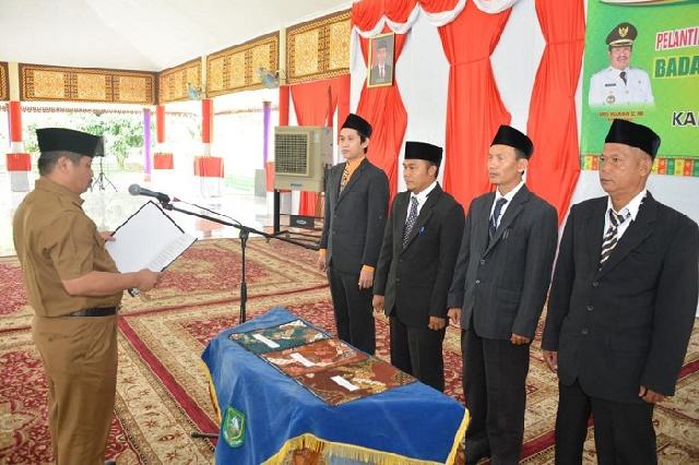 Bupati Amril Lantik Pimpinan Baznas Kabupaten Bengkalis