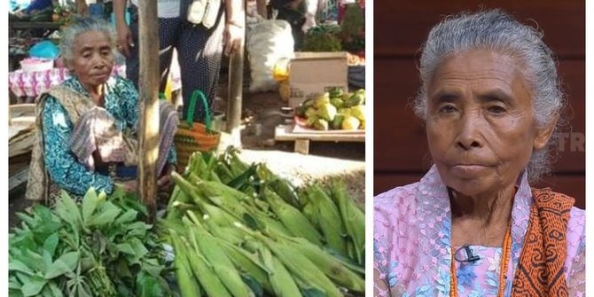 Anak Jadi Bupati 2 Periode, Ibu Ini Tolak Kemewahan, Pilih di Kampung Jual Sayur