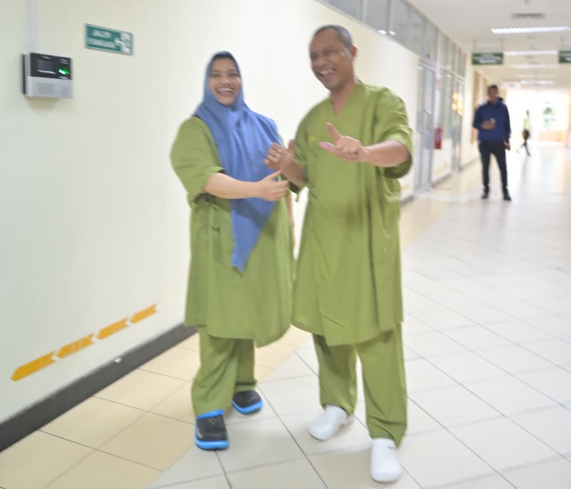 Paslon Kasmarni - Bagus Santoso Lakukan Medical Check Up di RSUD Arifin Achmad