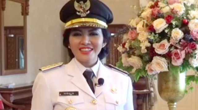 Bupati Cantik Karolin Menikah Lagi, Langsung Jadi Ibu Bhayangkari