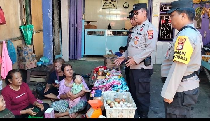 Polsek Panipahan Ajak Warga Bersama Dukung Pemilu Damai Melalui Kegiatan Cooling System