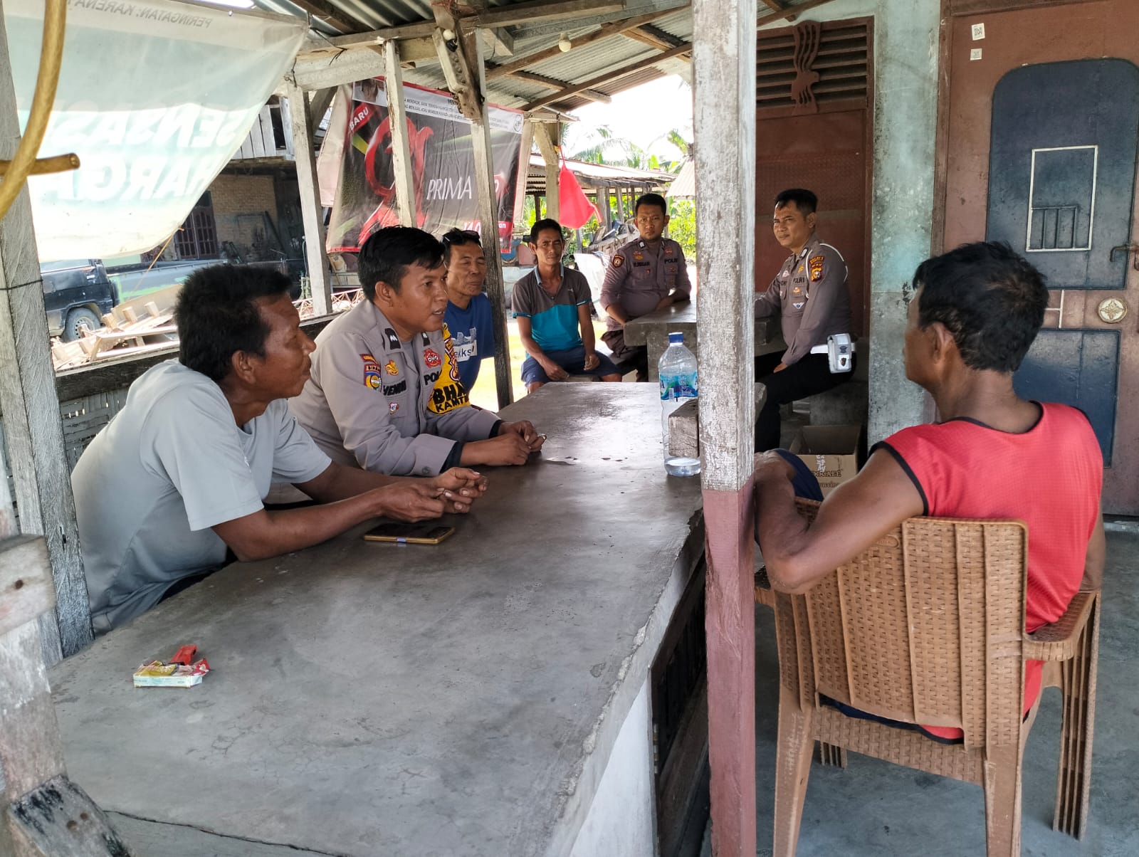 Polsek Pinggir Gelar 'Minggu Kasih' untuk Dengar Keluhan dan Jaga Hubungan dengan Warga