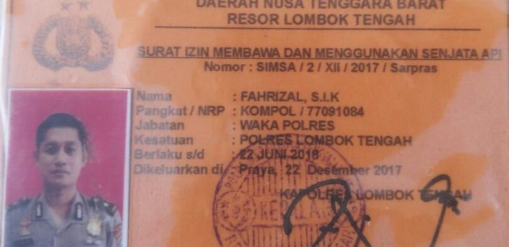 Ngeri! Wakapolres Lombok Tengah Tembak Mati Adik Ipar