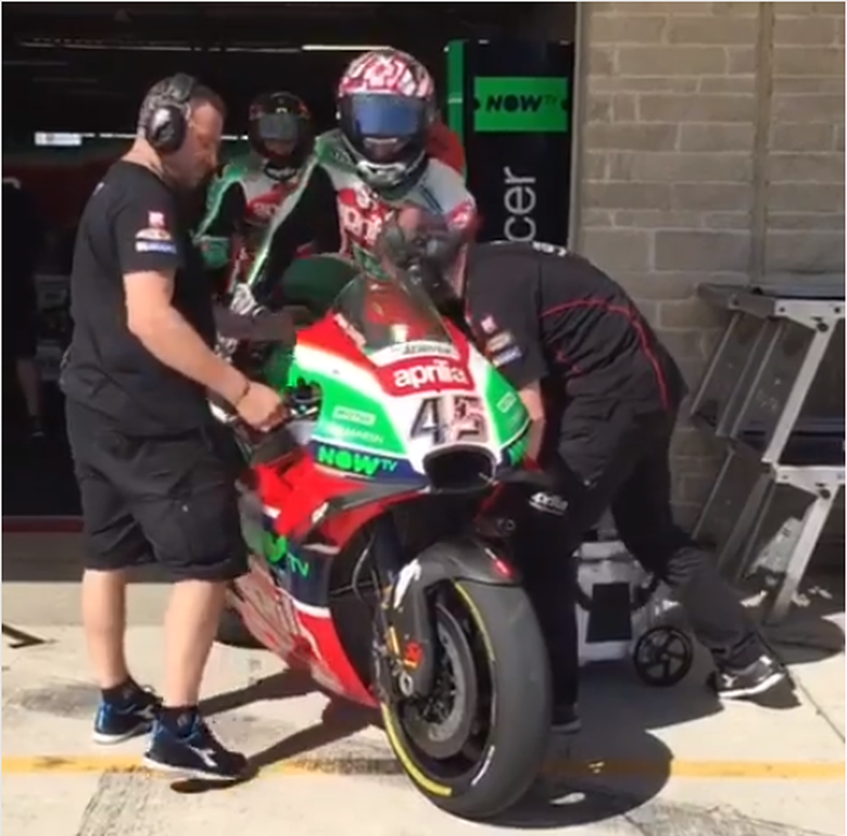 Kocak, Momen Aleix Espargaro 'Curi' Motor Scott Redding