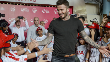 Petuah Beckham buat Anak-anak Indonesia