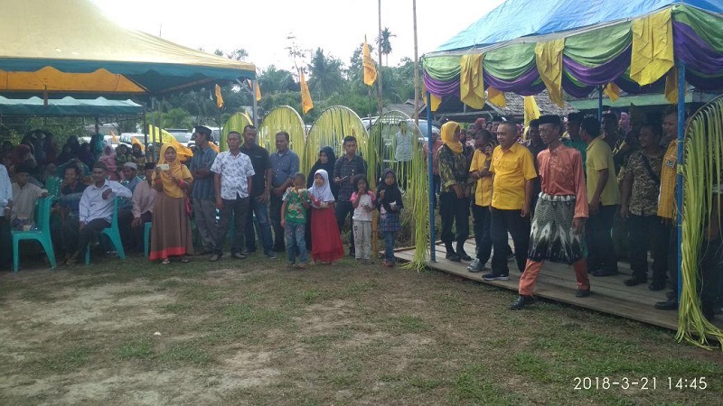 Diketam Putih Bengkalis, Andi Rahman Janjikan Beasiswa