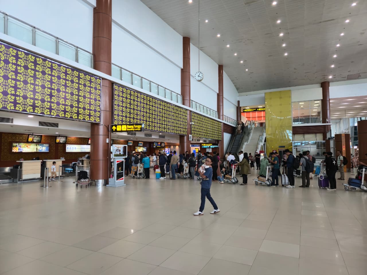 Bandara SSK II Pekanbaru Layani Lebih dari 105 Ribu Penumpang Selama Arus Mudik Nataru