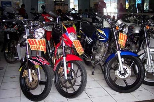 Akal-akalan Pedagang Bikin Motor Bekas Terlihat Kinclong