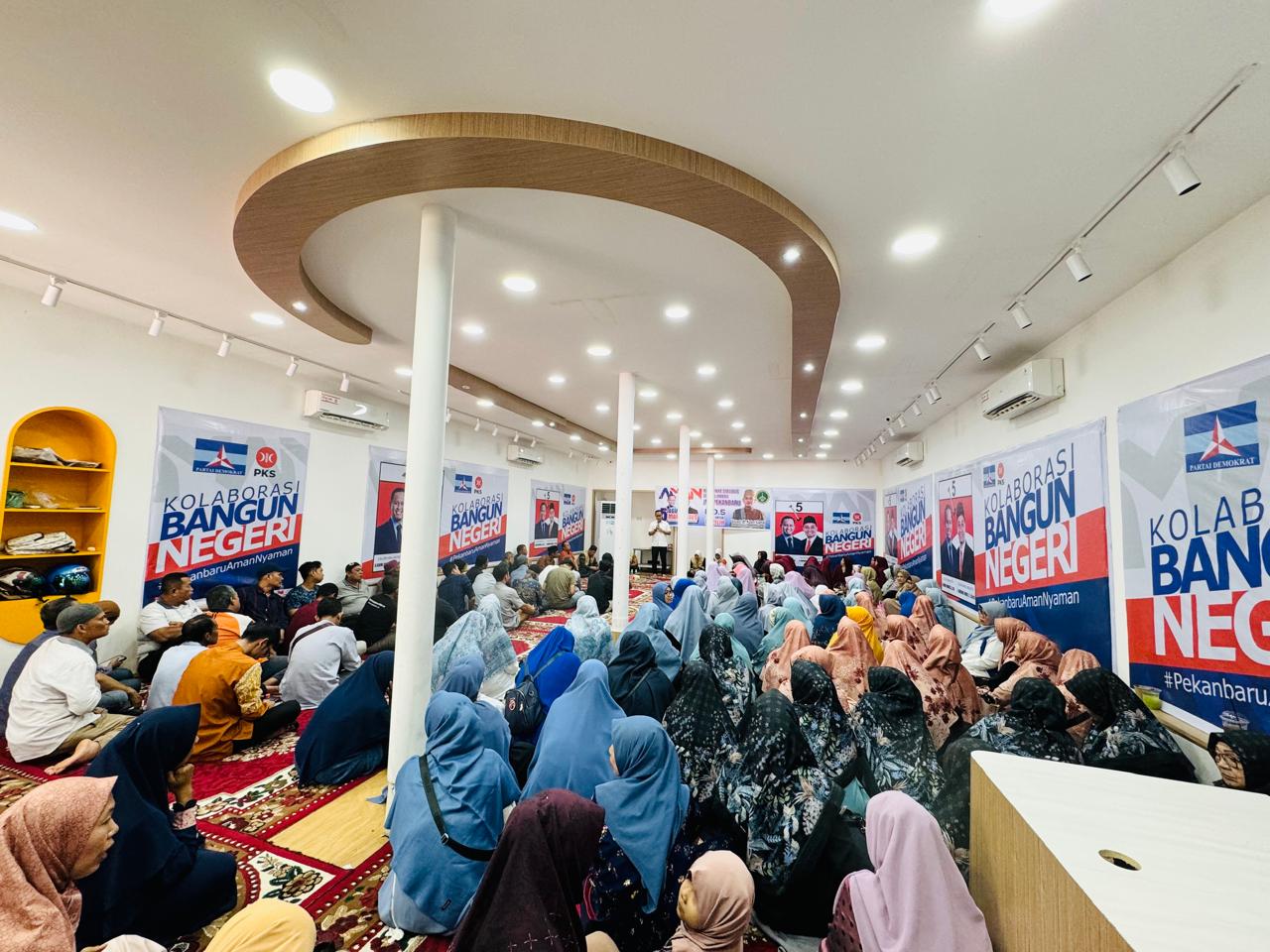 Hilal Kemenangan Kian Bersinar, Jamaah JMS Pekanbaru: Amin, Aman, dan Amanah