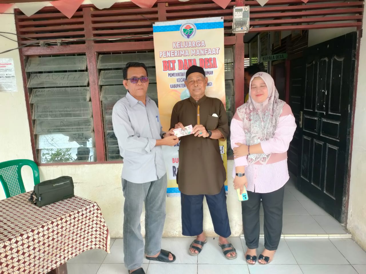 27 Keluarga di Desa Koto Inuman Terima BLT Dana Desa untuk Periode Juli 2024