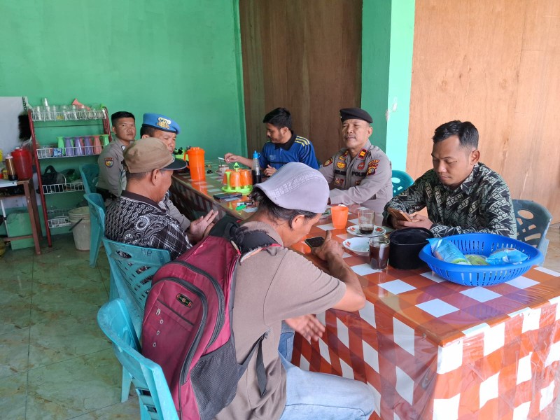 Polsek Minas Gelar Cooling System, Ajak Masyarakat Minas Barat Dukung Pilkada Damai