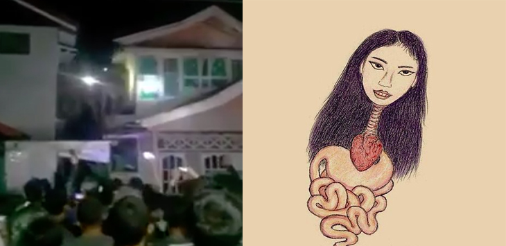 Merinding, Warga Balikpapan Dihebohkan Penampakan Hantu Kuyang