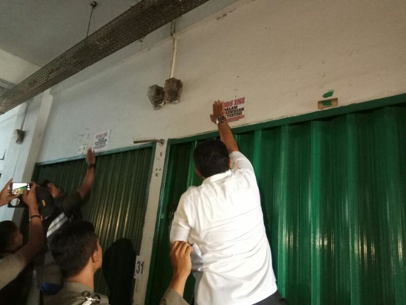 Tempati Kios, Pedagang Pasar Rumbai Diminta Bayar Rp20 Juta