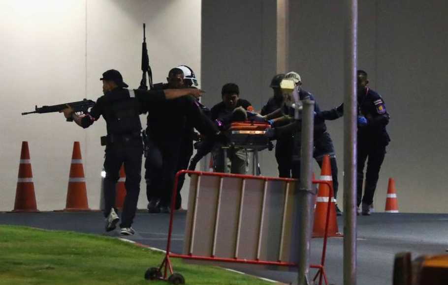 Pasukan Pengamanan Juga Turut Tewas Akibat Amukan Tentara di Thailand