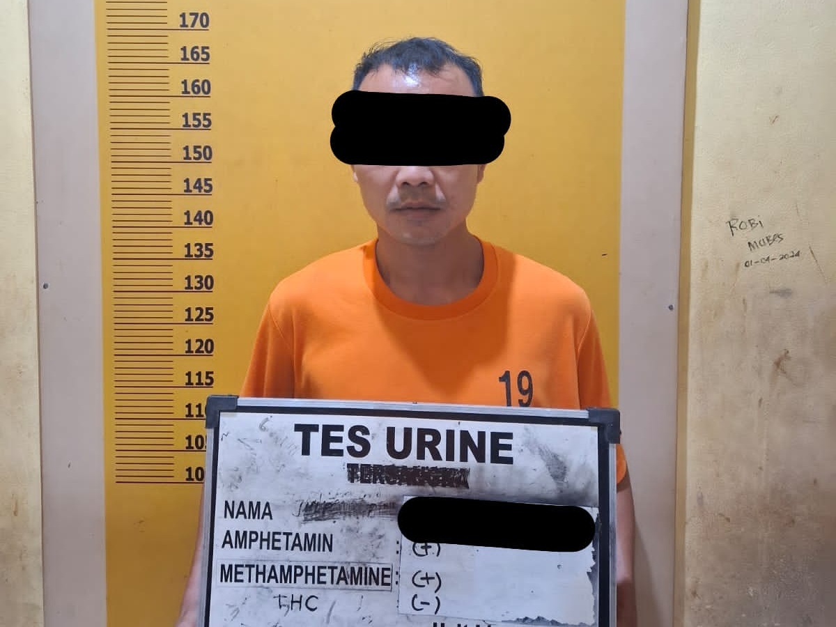 Beli On-line, Tim Mata Elang Polres Kuansing Tangkap Pemakai Sabu