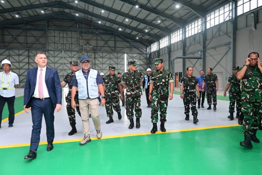 Kasau Tinjau Progres Infrastruktur Pendukung Rafale di Lanud Roesmin Nurjadin