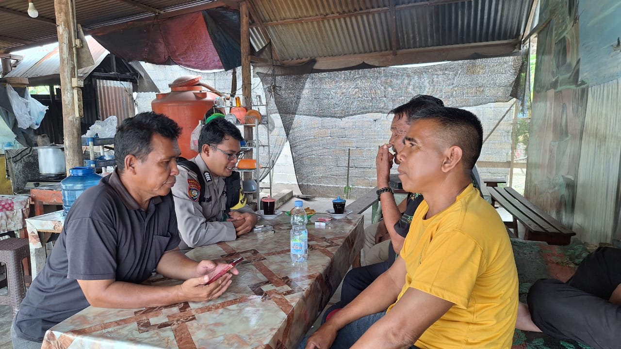 Polsek Bangko Pusako Gelar Cooling System Demi Pilkada Damai 2024 dengan Warga