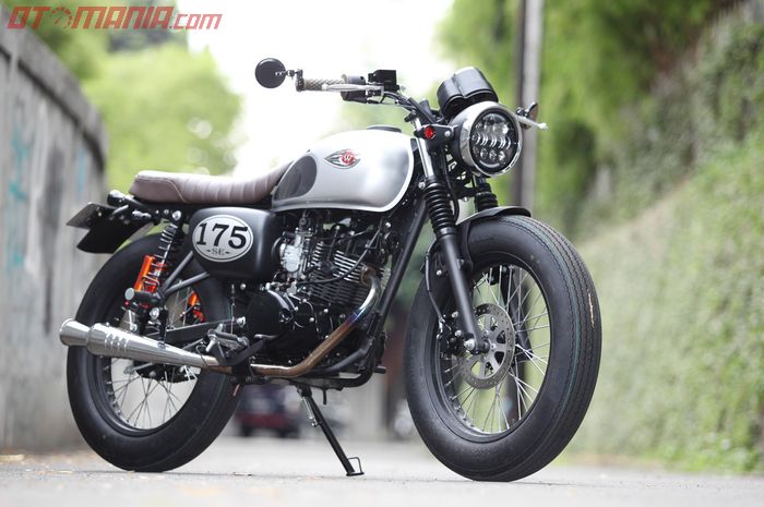 Kawasaki W175 Makin Ciamik dengan Sedikit Sentuhan