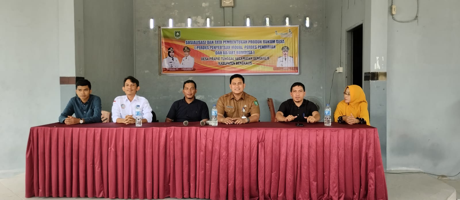 Agar Tepat Sasaran, Pemdes Prapat Tunggal Sosialisasikan Perbup Pengelolaan Keuangan Bermasa