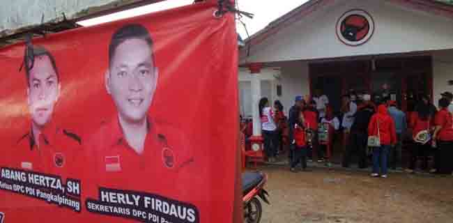 1.500 Kader PDIP Pangkalpinang Mundur Berjamaah, Kok Bisa ?