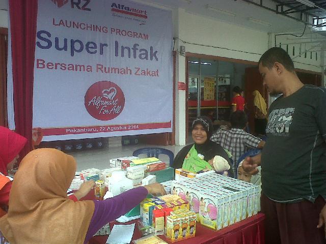 Rumah Zakat MoU Penempatan Kotak Amal Dengan Alfamart