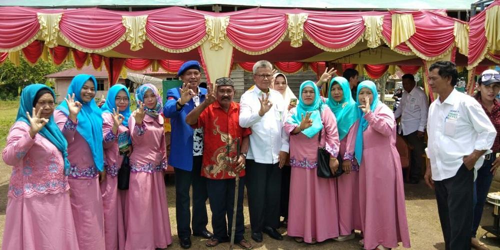 Kampanye di Bengkalis, Syamsurizal Bilang Firdaus-Rusli Paling Pas untuk Riau