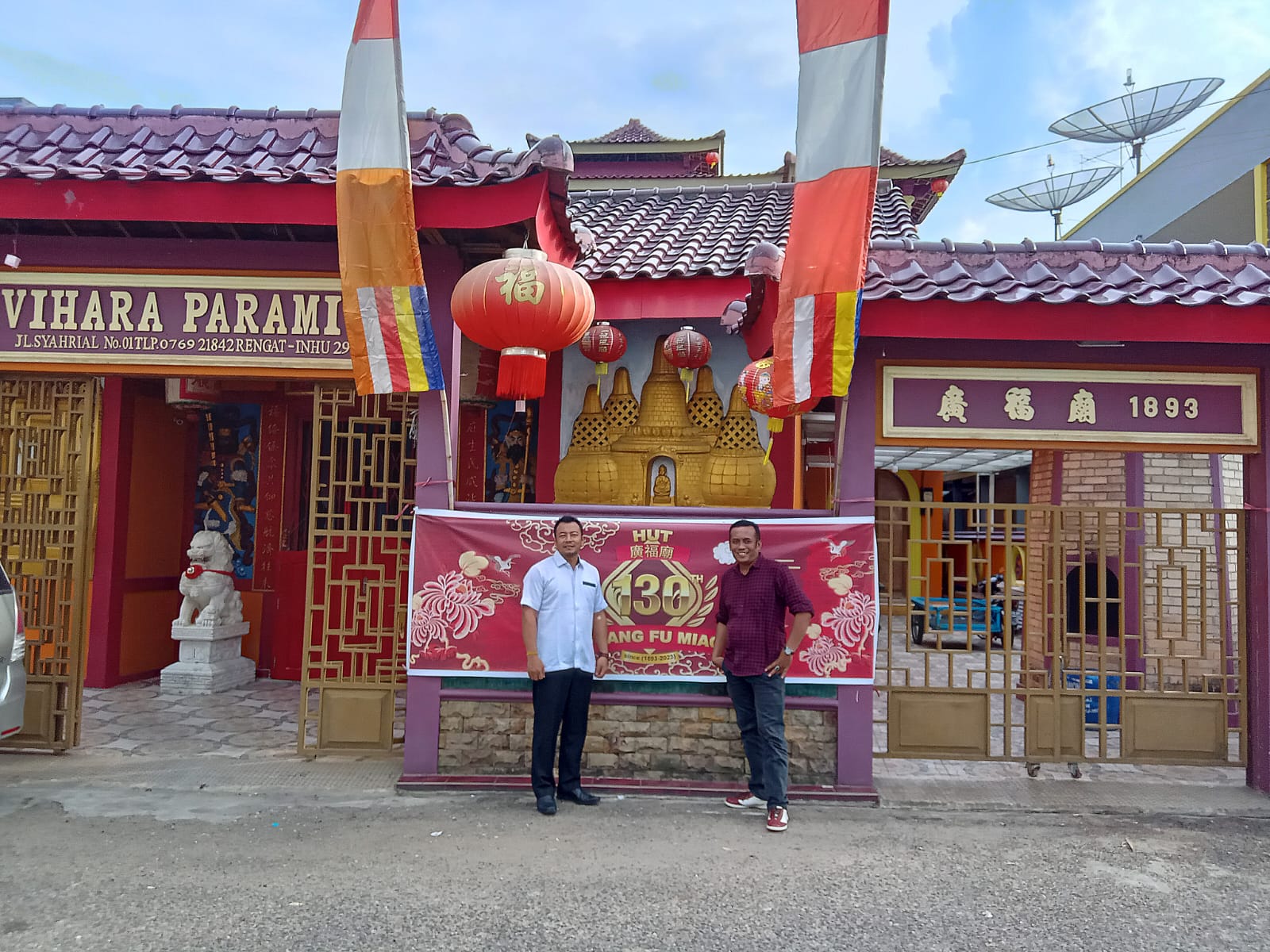 Ada Kelenteng Berumur 130 Tahun di Rengat Riau