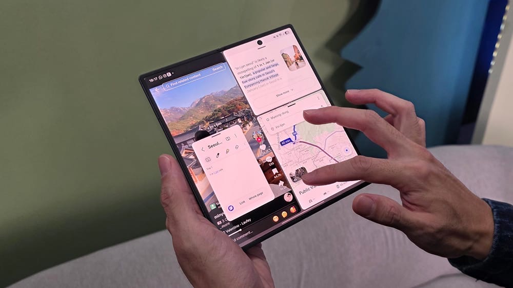 Samsung Galaxy Z Fold7 dan Z Flip7 Dorong Pertumbuhan Pasar Ponsel Lipat dengan Integrasi AI Gemini