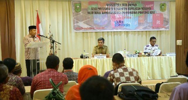 Pebisnis di Kepulauan Meranti Diajak Manfaatkan Teknologi Online